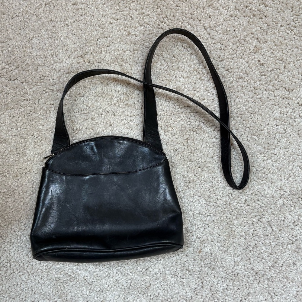 Vintage J.P. Ourse & Cie Leather Crossbody Bolivia